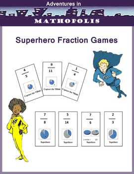 Preview of Superhero Fraction Game