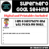 Goal Setting Superhero Theme