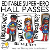 Superhero Hall Passes - Superhero Classroom Decor