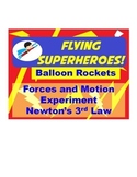 Superhero Inquiry STEM force experiment-Newton's 3rd law-b