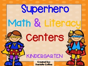 superhero kindergarten book activities