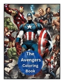 Avengers Superhero Coloring Book For Kids