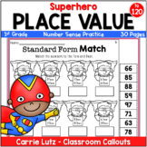 Superhero Math First Grade Number Sense Worksheets to 120