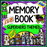 Superhero Memory Book End of the Year Fun (Superhero Theme)