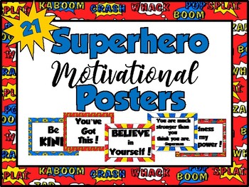 You are a Superhero! - Motivational