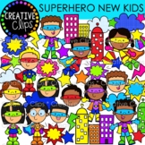 Superhero New Kids (Superhero Clipart)