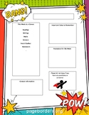 Superhero Newsletter Template