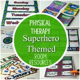Superhero Physical Therapy Room Resources Pack