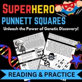 Superhero Punnett Squares -Homozygous, Heterozygous, Genot