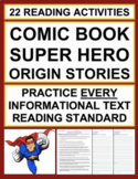 Superhero Reading Activities: Comic Book Nonfiction Readin