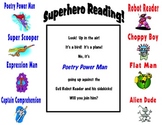 Fluency Fun! Superhero Reading Intervention Poster