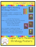 Superhero Reading Strategies Posters