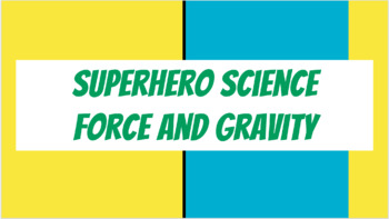 Preview of Superhero Science