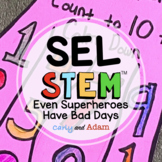 Superhero Self Management SEL Activity and Read Aloud STEM