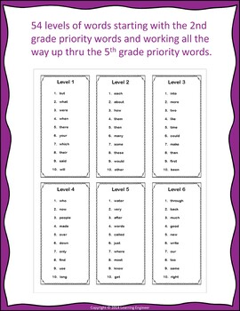 2nd Grade Spelling Practice Differentiated by Learning Engineer | TpT