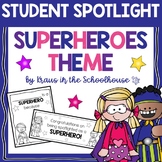 Superhero Student Spotlight Bulletin Board
