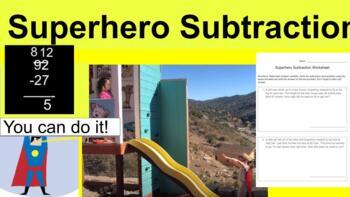 Preview of Superhero Subtraction