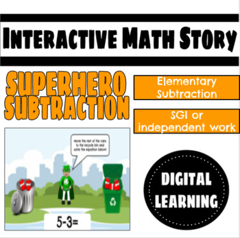 Preview of Superhero Subtraction: An interactive Math Story