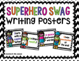 Superhero Swag Writing Posters