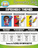 Superhero Symmetry Skill Activity Pack {Zip-A-Dee-Doo-Dah 