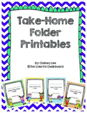 Superhero Take-Home Folder Covers {Customizable}