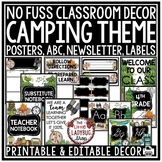 Camping Theme Classroom Decor Back to School Camp Newslett