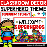 Superhero Theme Classroom Decor