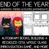 Superhero Theme End of the Year Activities, with STEAM and