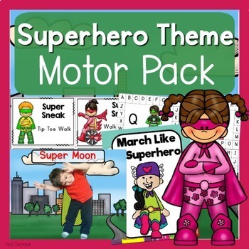 Preview of Superhero Theme Motor Pack