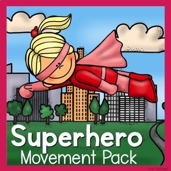 Preview of Superhero Theme Movement Pack