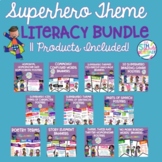 Superhero Themed Literacy Bundle **11 Products Included**