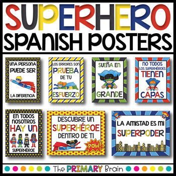 spanish classroom posters