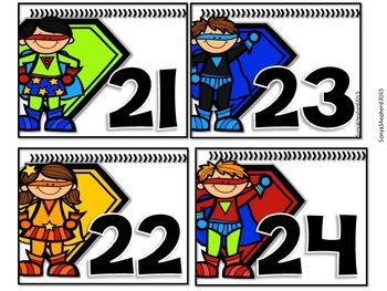 Superhero Themed Student Book Bin Labels by Everything Math in Grades 3 ...