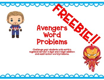 Preview of Superhero Themed Word Problems