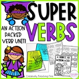Actions Verbs Activities for Verbs - Superhero