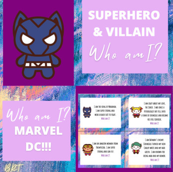 Preview of Superhero Who Am I? | Marvel and DC!!! | Fun Games | 23 Cards