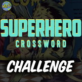 Superheroes Crossword Puzzle Activity