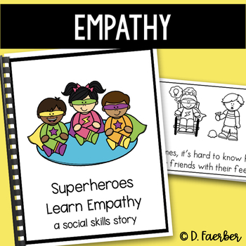 Preview of Empathy Social Emotional Learning Story - Character Education Book