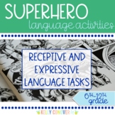 Superheroes - Middle & High School Speech Therapy Comprehension Activities