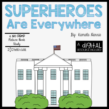 Preview of Superheroes are Everywhere Book Unit and DIGITAL Resource