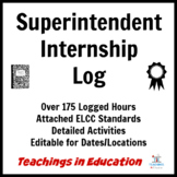 Superintendent Internship Log Sample