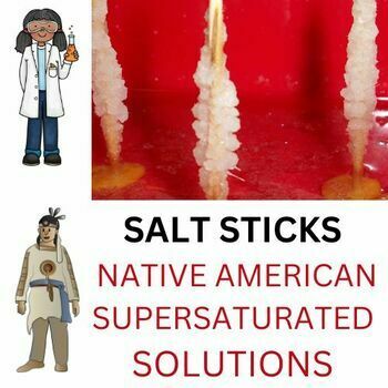 Preview of Chemistry Supersaturated Solutions-Salt Sticks and Native American Food