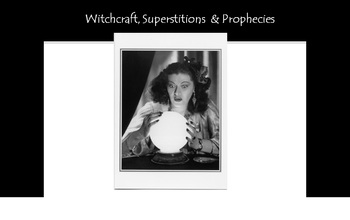 Preview of Superstitions, Prophecies and Witchcraft