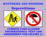 Superstitions: Reading Comprehension Passage and Assessment #6