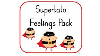 Preview of Supertato Feelings pack