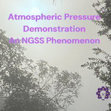 Demonstration of a Phenomenon Atmospheric Pressure Compani