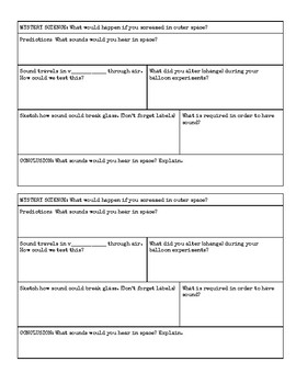 Supplemental Notes for Mystery Science: Waves of Sound by Small Town Sixth