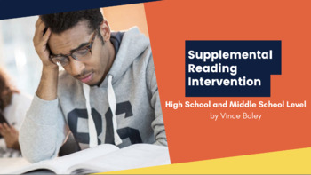 Preview of Supplemental Reading Intervention eBook - Middle School to High School