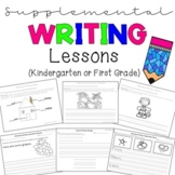 Writing Lessons Worksheets and Plans