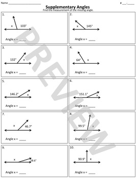 complementary and supplementary angle calculator